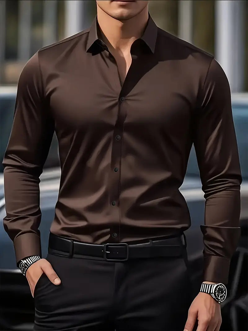 Oliver | Breathable Long Sleeve Shirt