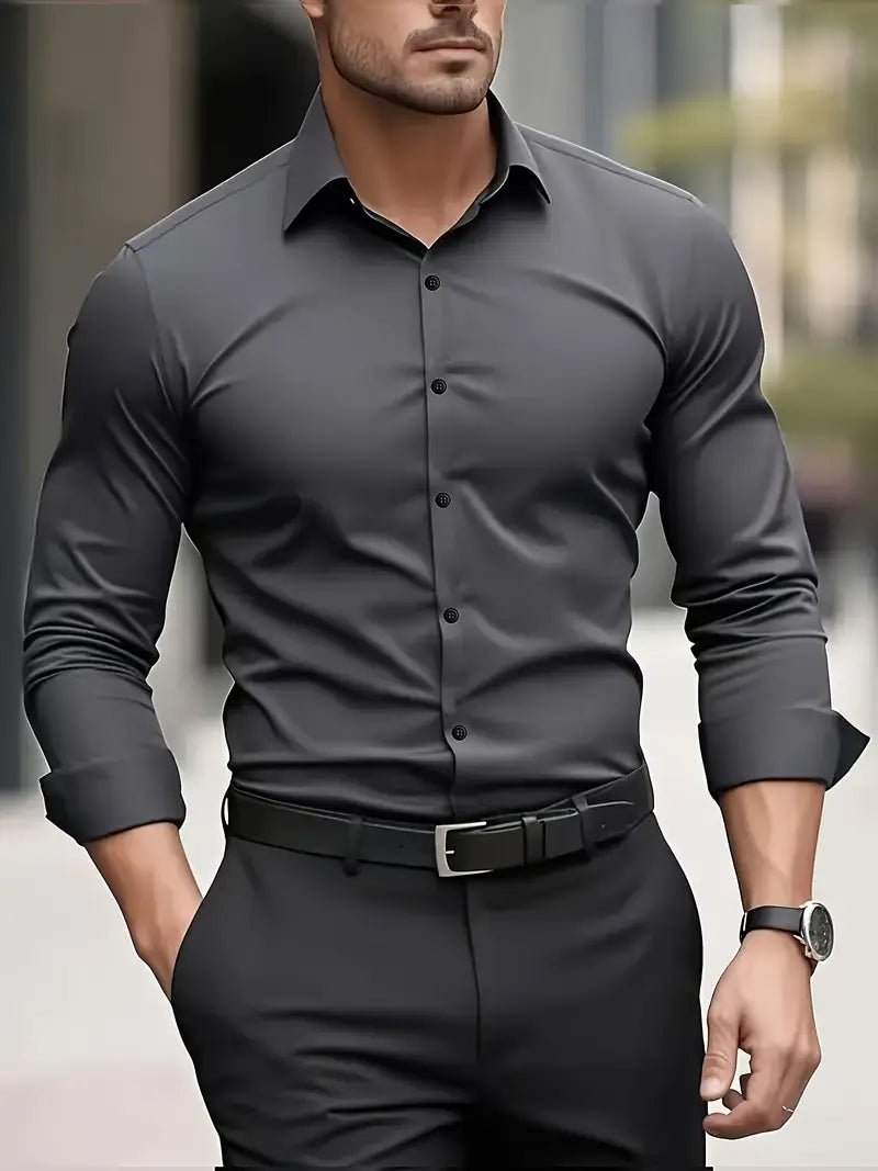 Oliver | Breathable Long Sleeve Shirt