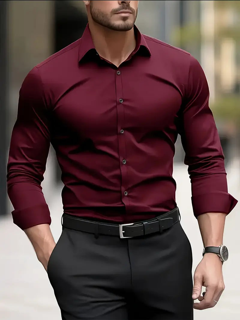 Oliver | Breathable Long Sleeve Shirt