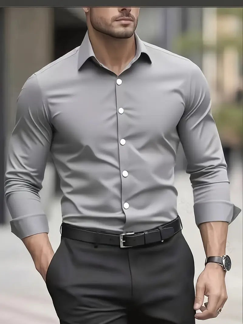 Oliver | Breathable Long Sleeve Shirt